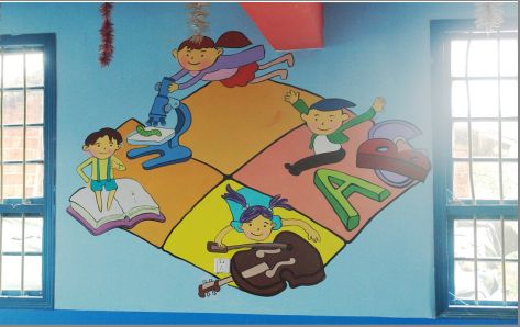 甘孜幼儿园墙体手绘