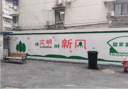 甘孜社区墙绘